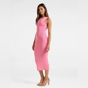 Forever New Knit Bodycon Dress with Cut Out back- size 10 NWOT